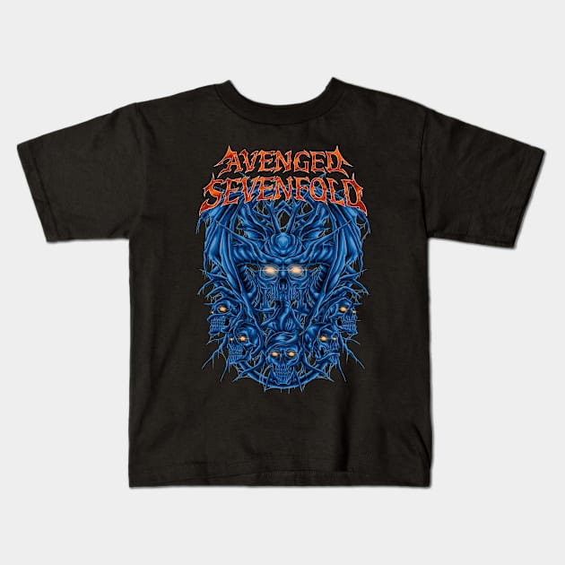 avenged sevenfold ritual Kids T-Shirt by TOSSS LAB ILLUSTRATION